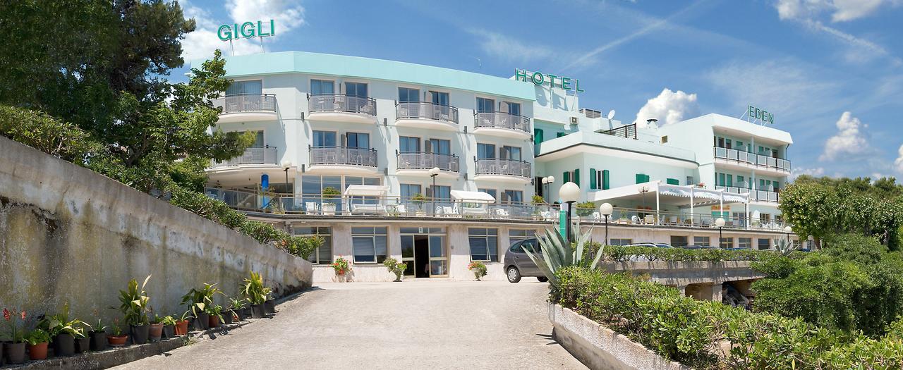 Hotel Eden Gigli Numana Bagian luar foto